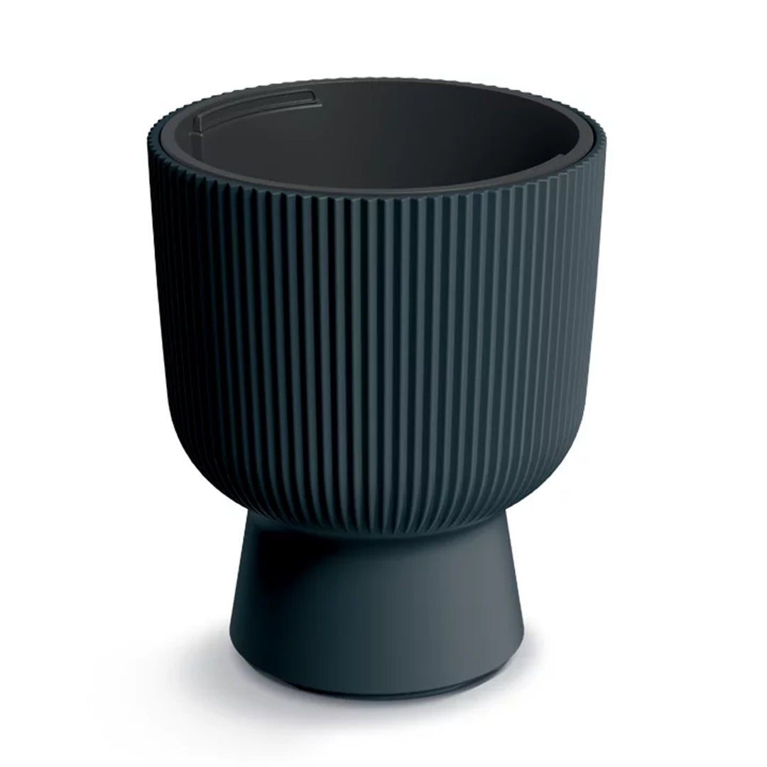 Vaso Prosperplast com Encaixe, Diâmetro 390 mm, Cor Antracite, DBMIG400-S433