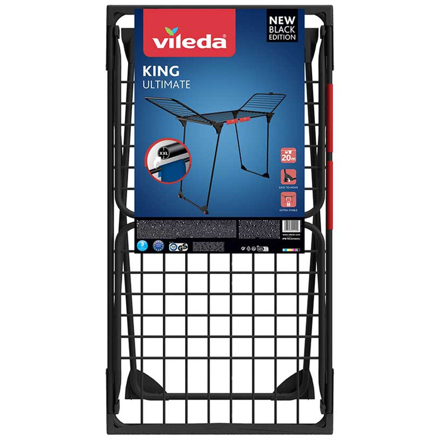 Secador Vileda King Ultimate, 20 m de superfície de secagem, elos XXL