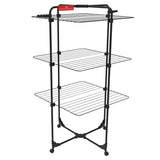 Vileda Secadora de Ropa Vertical Superficie de Secado 30m, Mixer 3 Ultimate