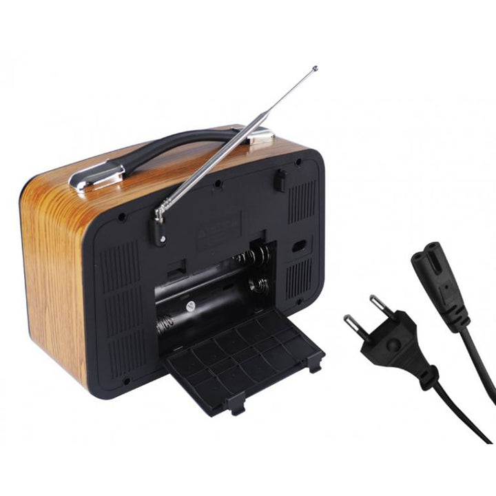 Rádio portátil LTC, antena telescópica, Bluetooth, FM/AM/SW, Olza Retro
