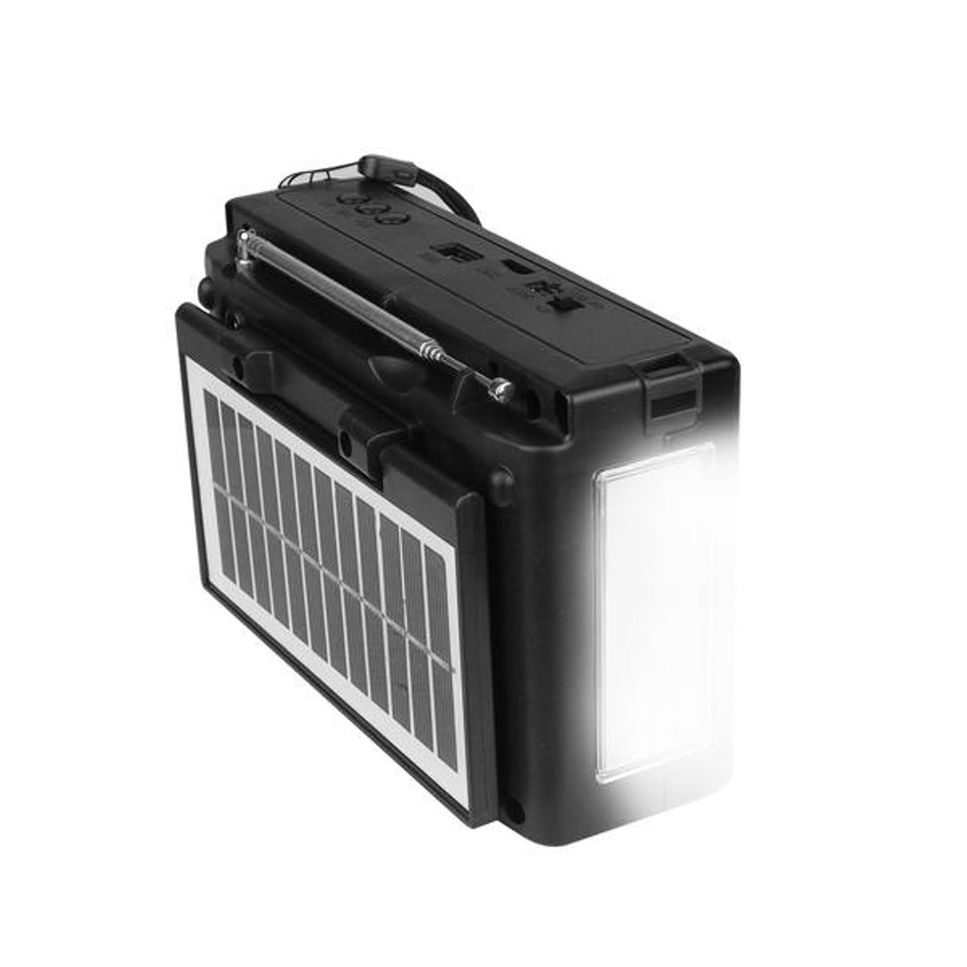 Rádio portátil LTC, Bluetooth, FM/AM/SW, painel solar, antena telescópica, LXLTC115UBT