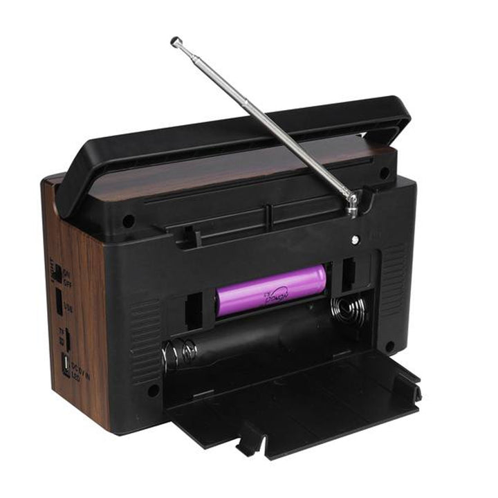 Rádio portátil LTC, Bluetooth, FM/AM/SW, USB, LXLTC118UBT