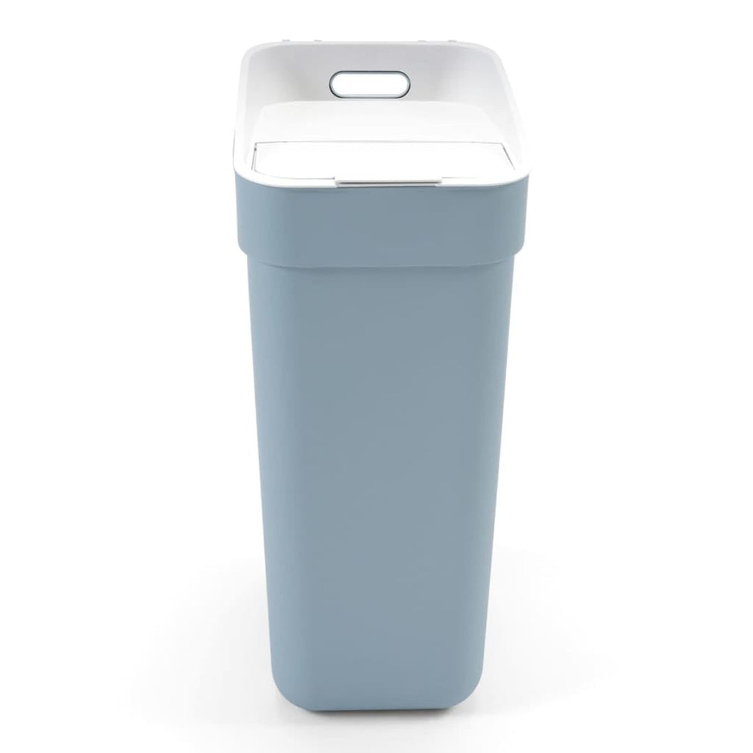 Contentor de reciclagem Curver, contentor de 30 litros, cinzento-azulado