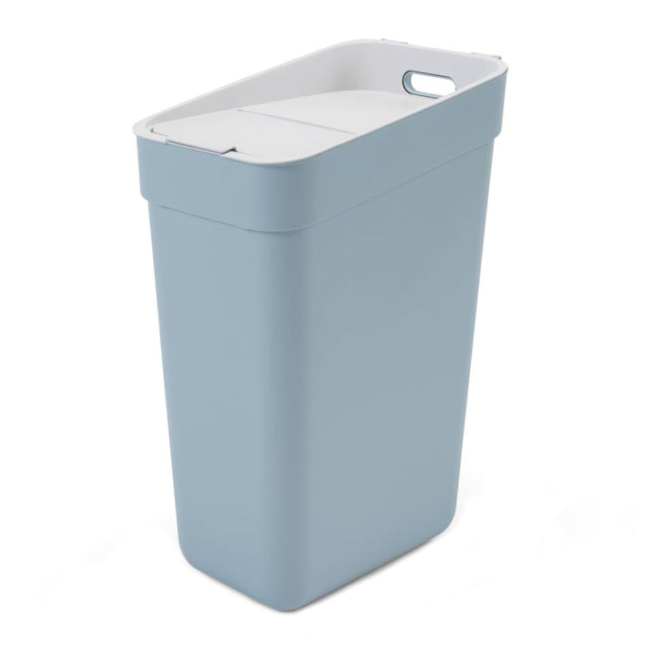 Contentor de reciclagem Curver, contentor de 30 litros, cinzento-azulado