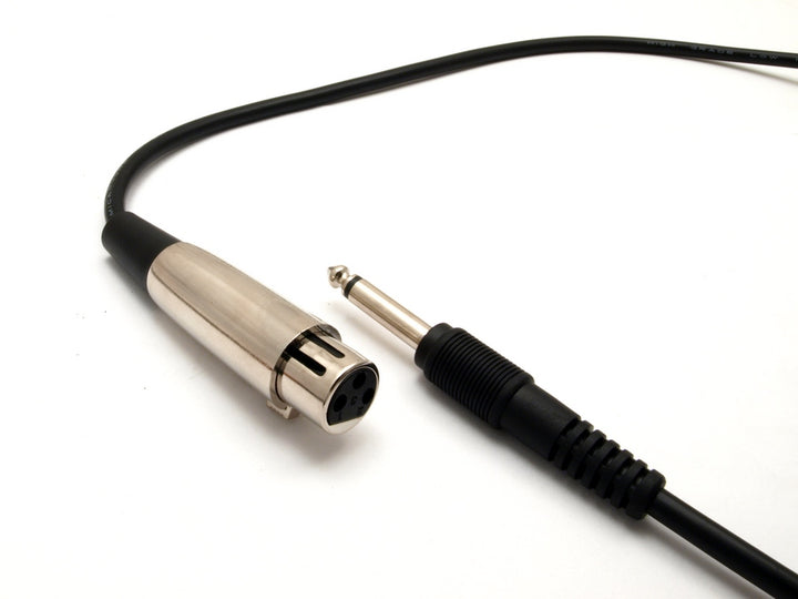 Microfone dinâmico Rebel DM-604 + case, cabo XLR - Jack 6,3 mm